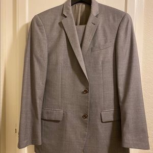 John Varvatos Men’s gray suit